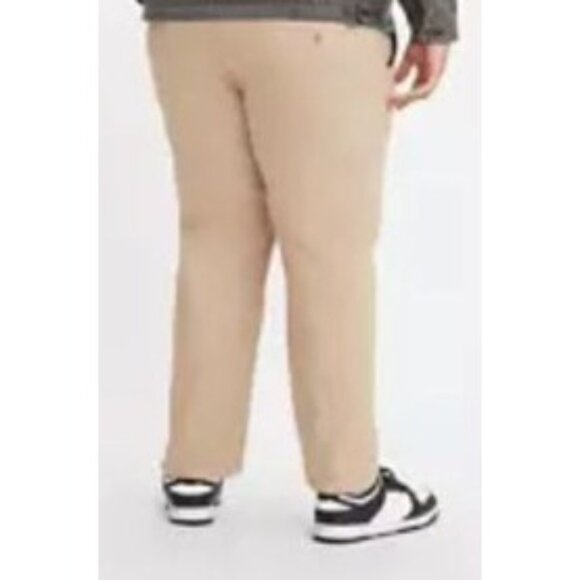 Levis XX Chino Stretch Waist EZ Taper Pants Mens 5XL Khaki Big Tall Casual NWT - Picture 3 of 3